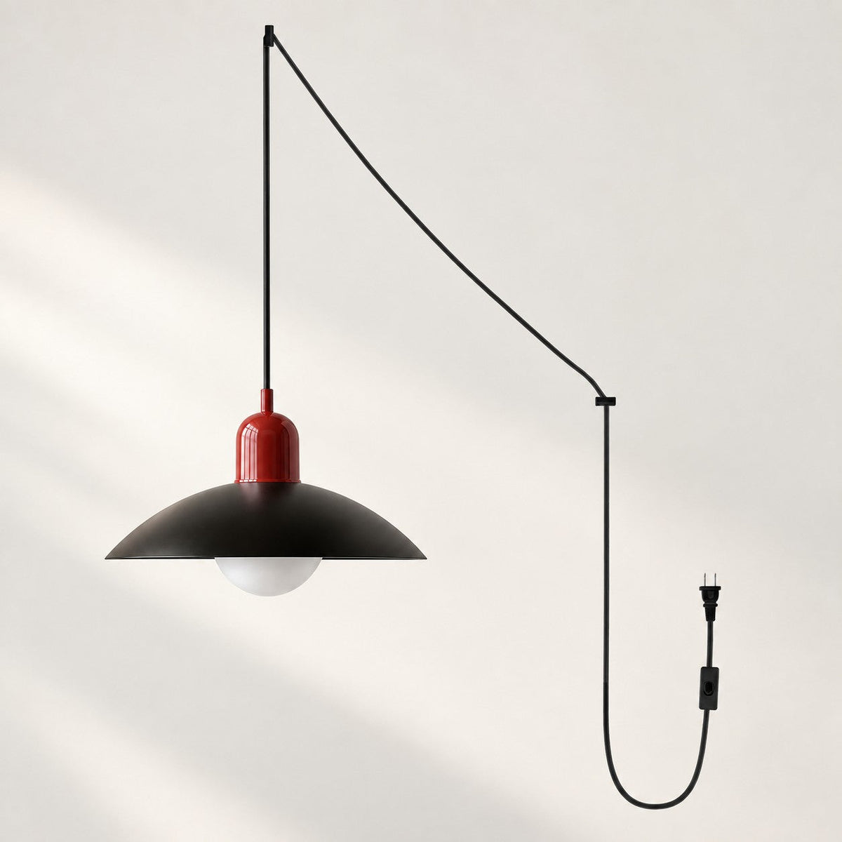 Mid Century Bauhaus Stikkontakt Pendellampe - - Home Decor - {{ product_tags }
