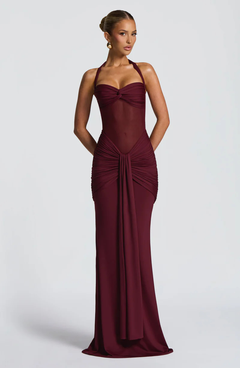 Birgit | Kvinder's Siren Hourglass Gown - Alluring Silhouette Evening Kjole