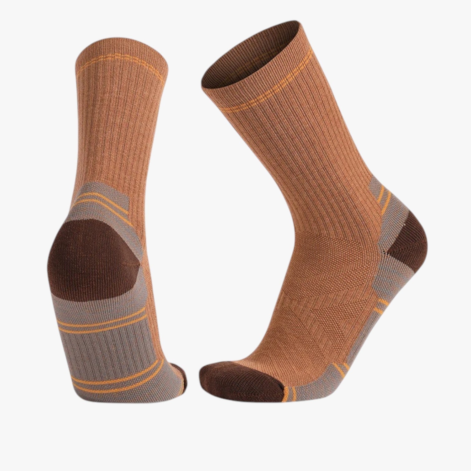 Blaine | Komfortvarigt - Uldstrømper til vandreture og arbejde - Brun - Blaine | Komfortvarigt - Uldstrømper til vandreture og arbejde - €25 - {{ product_tags }