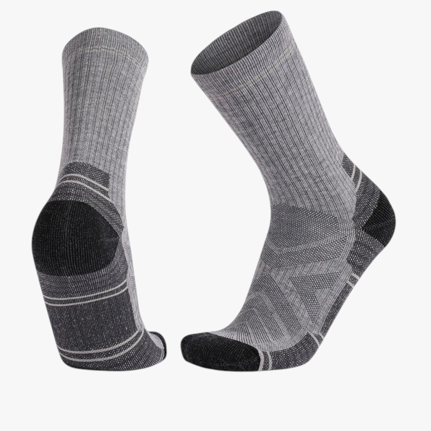 Blaine | Komfortvarigt - Uldstrømper til vandreture og arbejde - Grå - Blaine | Komfortvarigt - Uldstrømper til vandreture og arbejde - €25 - {{ product_tags }
