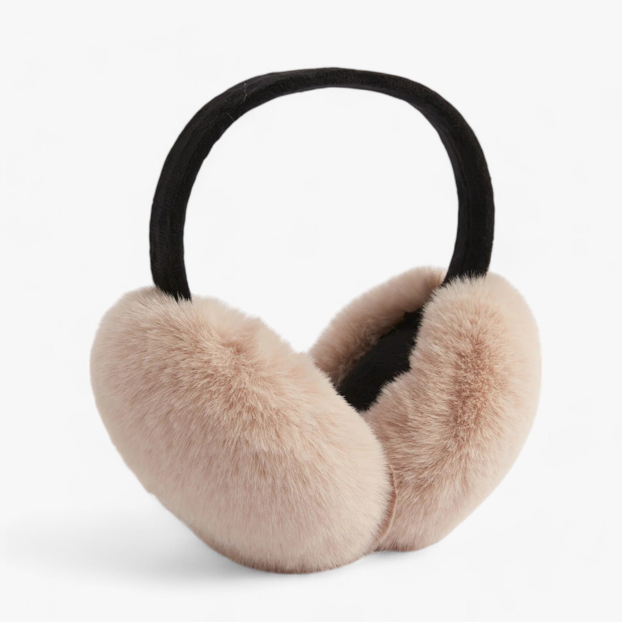 Aurora | Konstfleece-Ørevarmere - Hyggelig vintervarme - Sort Beige - winter - {{ product_tags }
