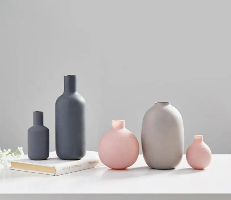 Moderne Keramikvase-kollektion | Flerfarvet Stilig Minimalistisk Indretning - - house & garden - {{ product_tags }