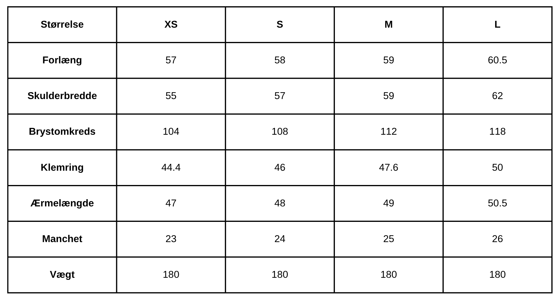 Size Guide