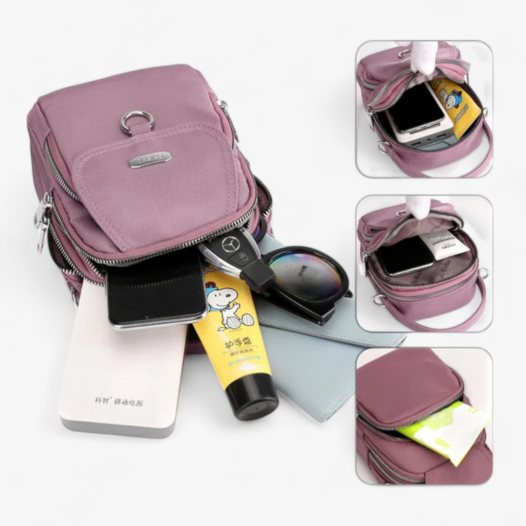 Aurora | Lille Skuldertaske - - Aurora | Lille Skuldertaske - €25 - {{ product_tags }