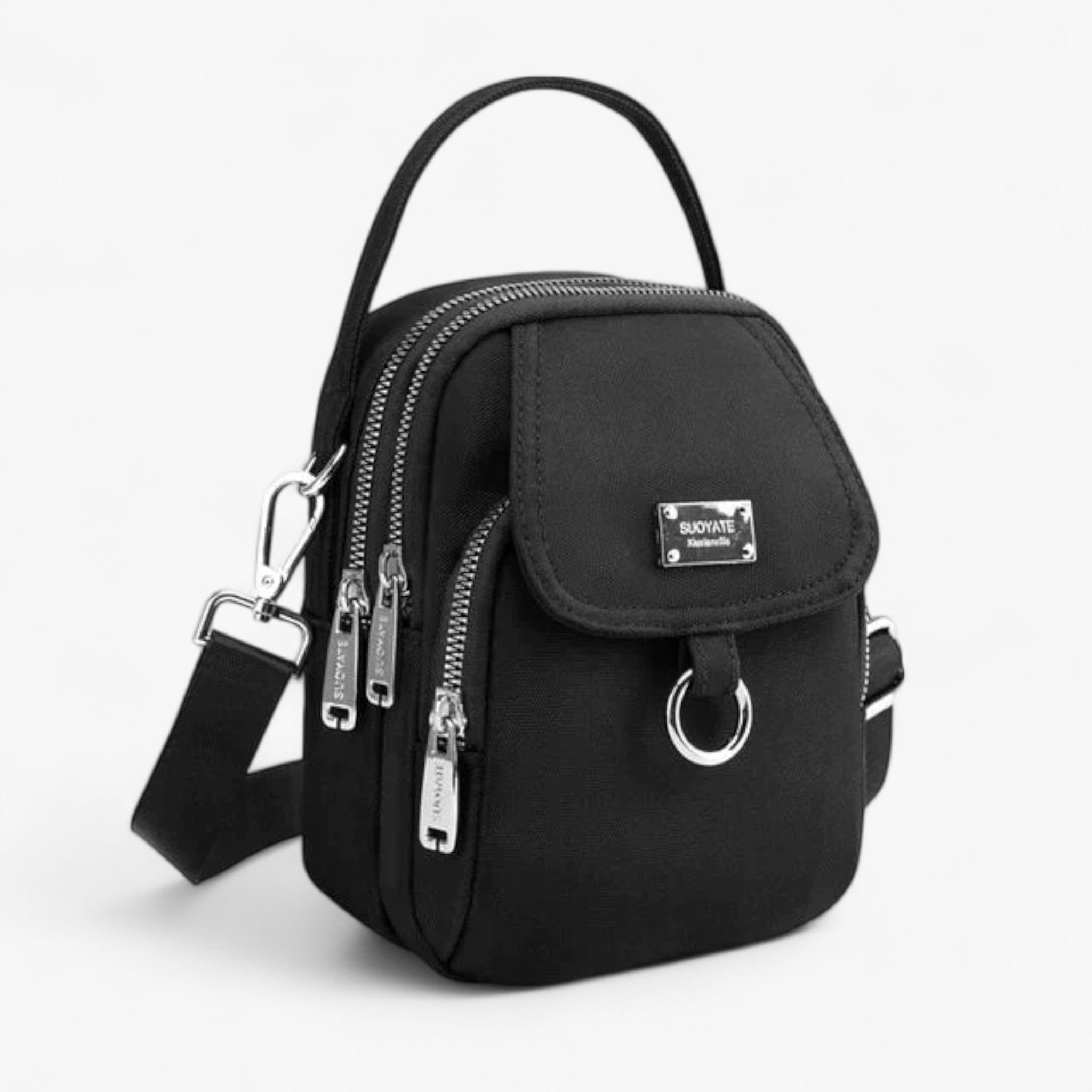 Aurora | Lille Skuldertaske - Sort - Aurora | Lille Skuldertaske - €25 - {{ product_tags }