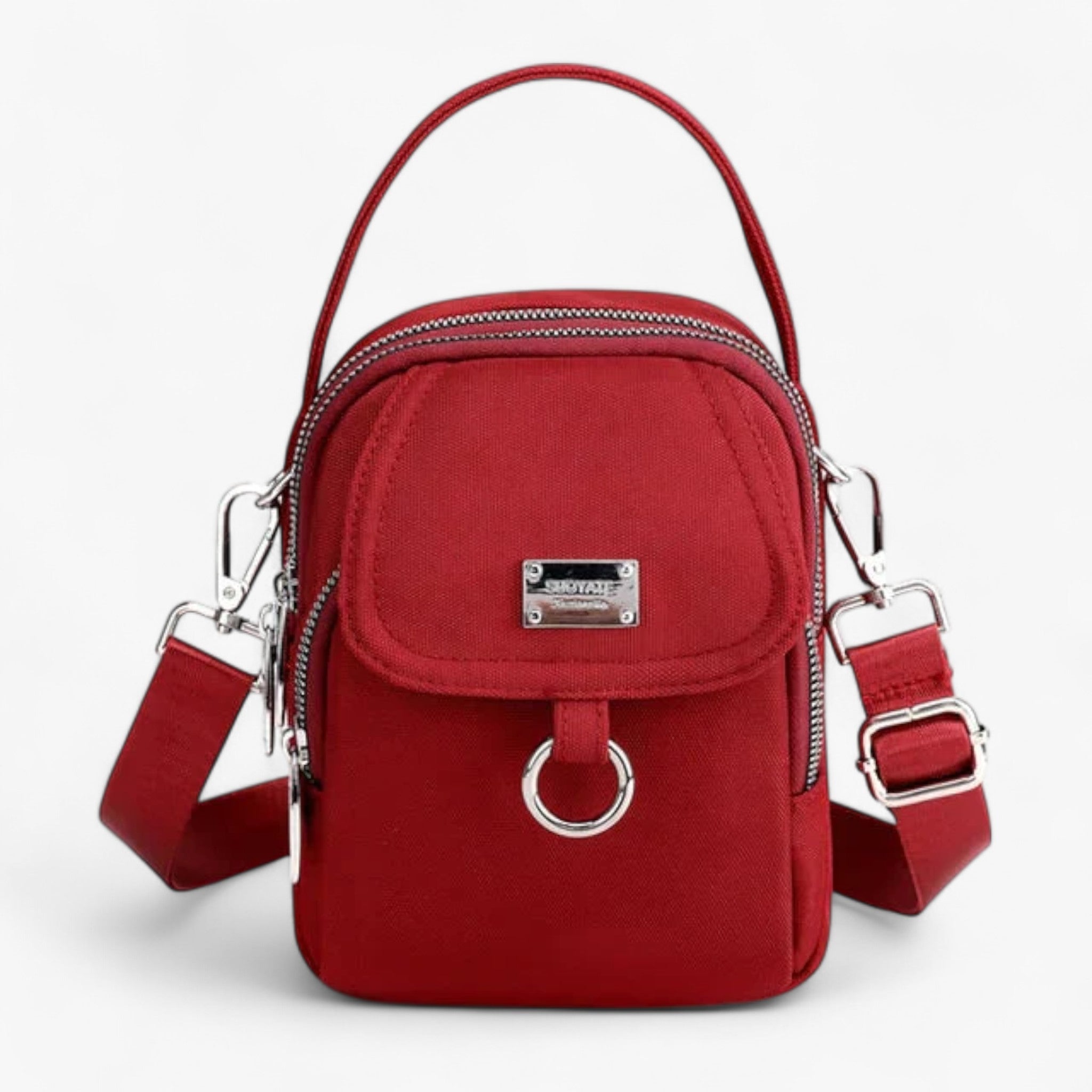 Aurora | Lille Skuldertaske - Rød - Aurora | Lille Skuldertaske - €25 - {{ product_tags }