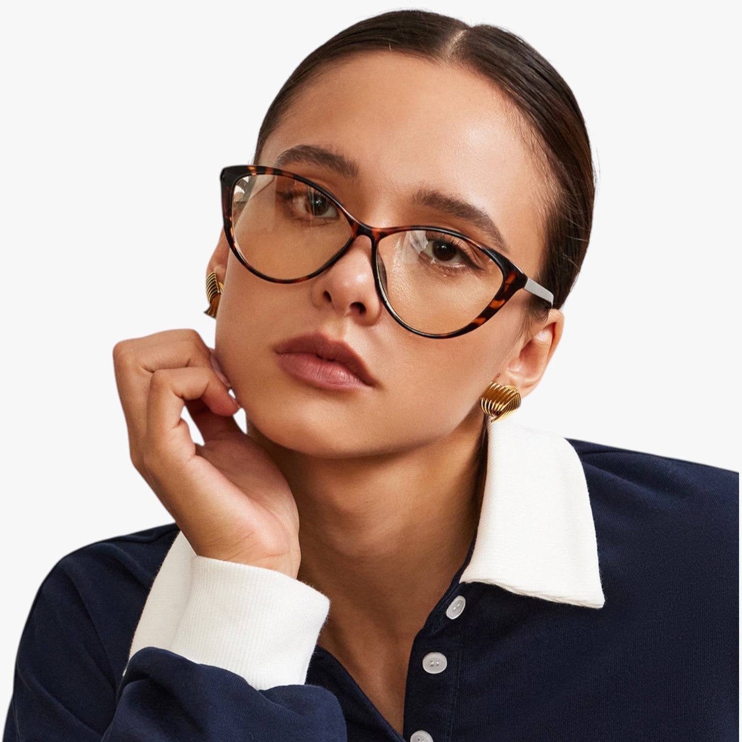 Clara | Retro briller med leopardramme - - Clara | Retro briller med leopardramme - €25 - {{ product_tags }