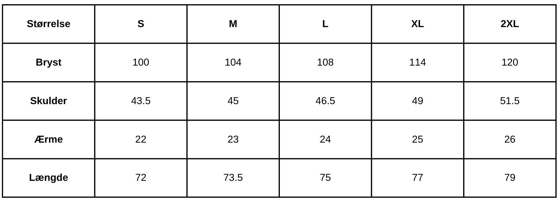 Size Guide