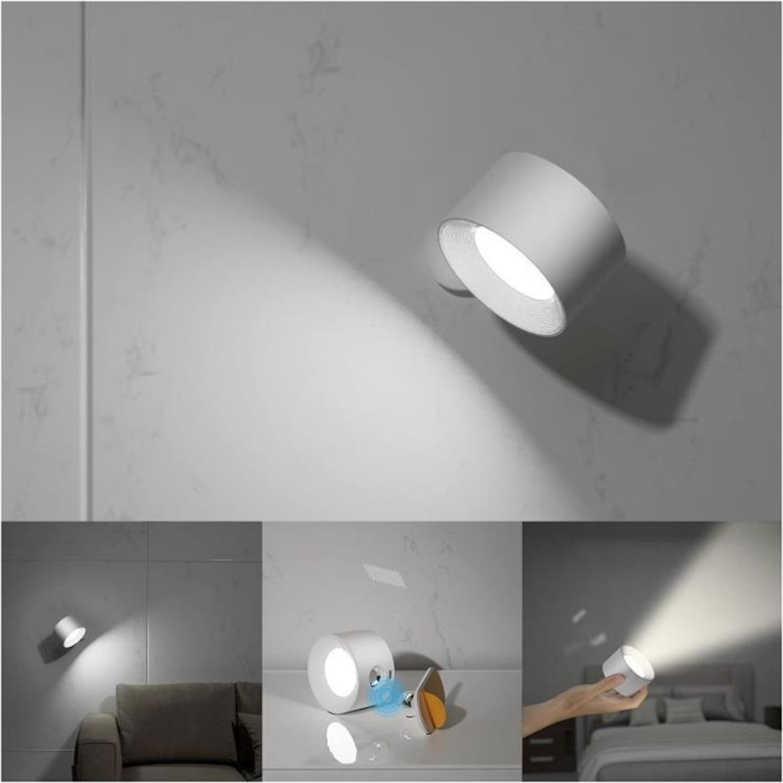 Flexilight™ | 360° trådløs genopladelig væglampe - - house & garden - {{ product_tags }