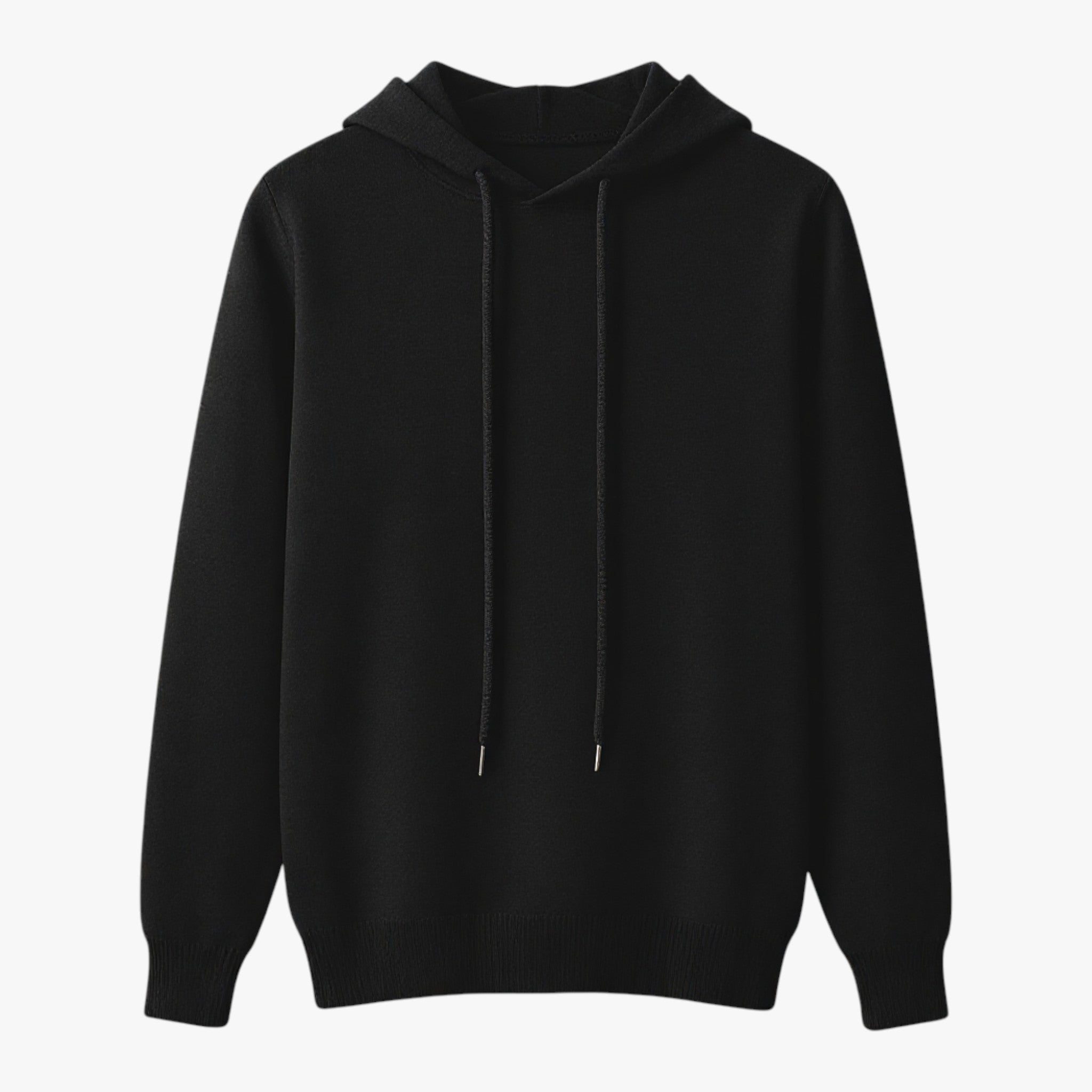 Ace | Merinould Hættetrøje - Blødhed og åndbarhed hele året - Sort - coats - {{ product_tags }