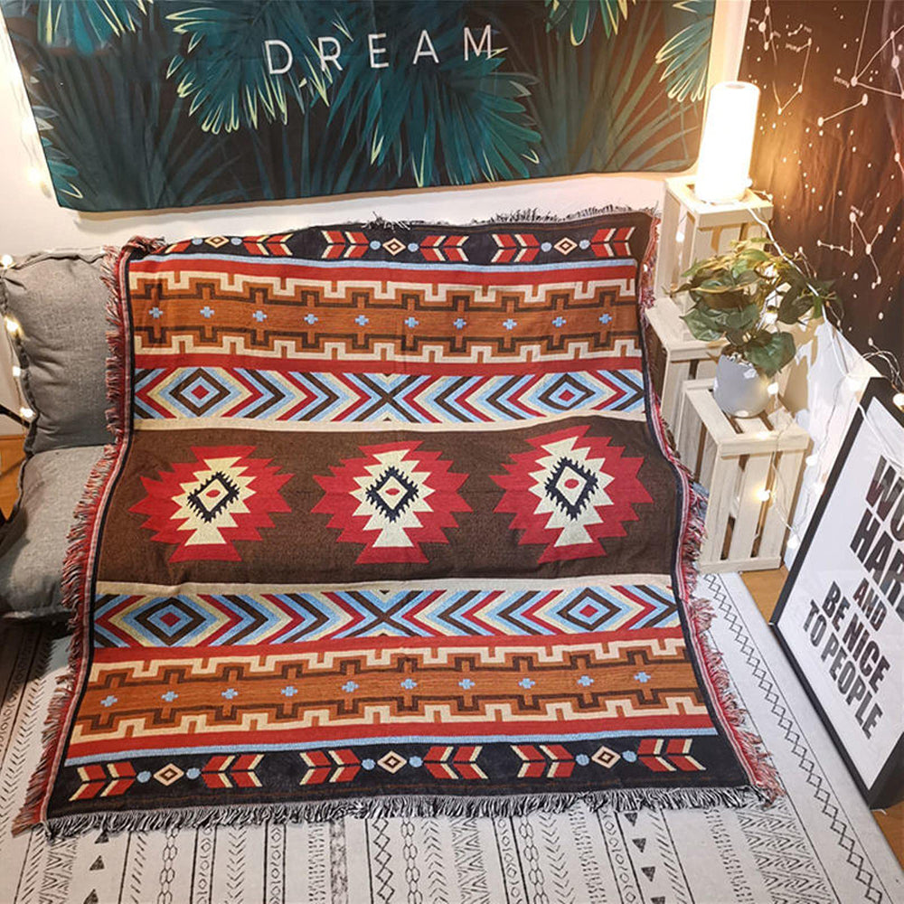 Boho Picnic Blanket | Et moderigtigt boheme-tæppe til dine udendørs aktiviteter - - Boho Picnic Blanket | Et moderigtigt boheme-tæppe til dine udendørs aktiviteter- €25 - {{ product_tags }