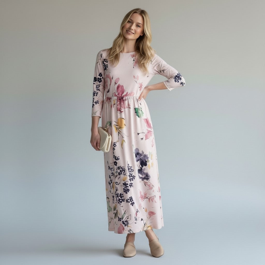 Brianna | Elegant Blomsterkjole