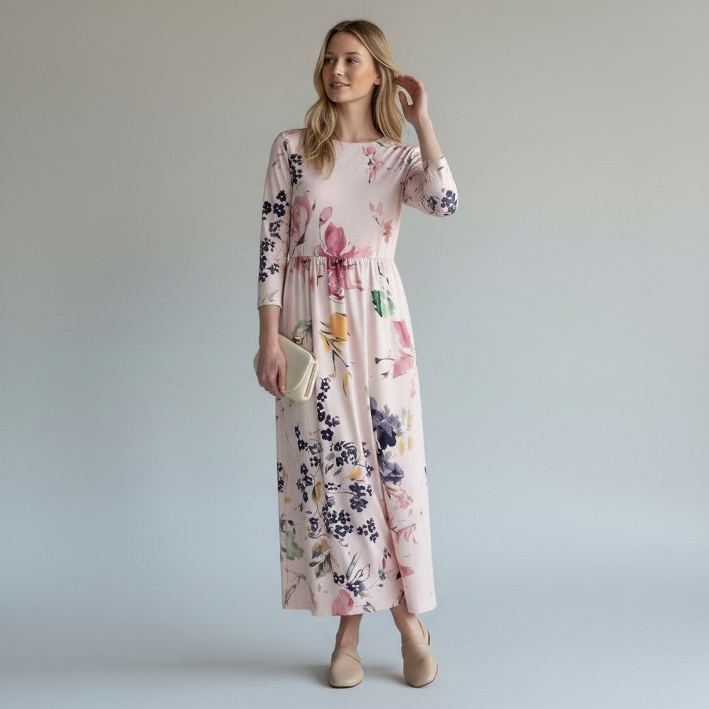 Brianna | Elegant Blomsterkjole