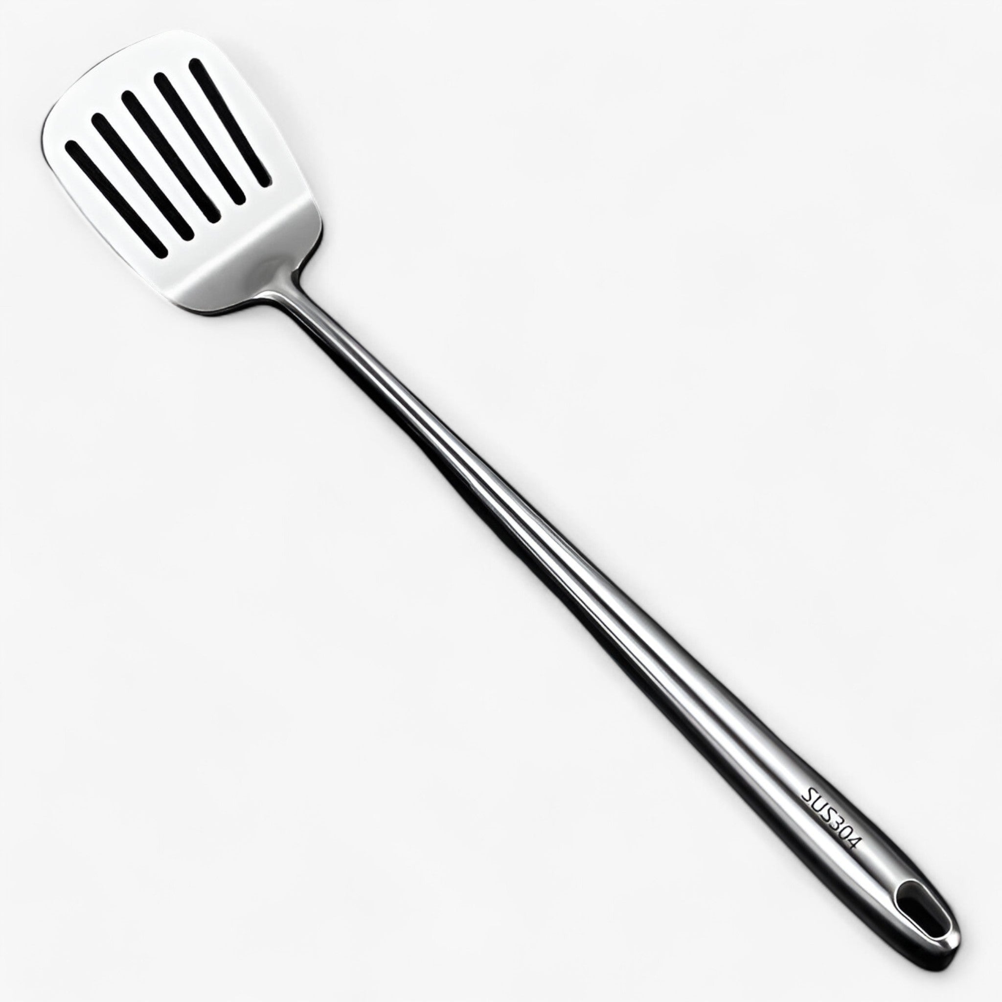 Rustfrit køkkenudstyr | Pålideligt, alsidigt kogegrej - Ske med slå - house & garden - {{ product_tags }