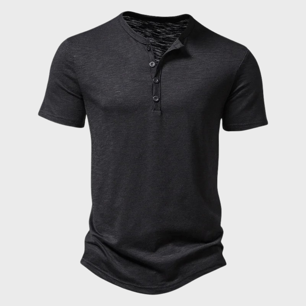 TOM | Herreskjorte - Komfort og stil til enhver lejlighed - Sort - men's fashion - {{ product_tags }