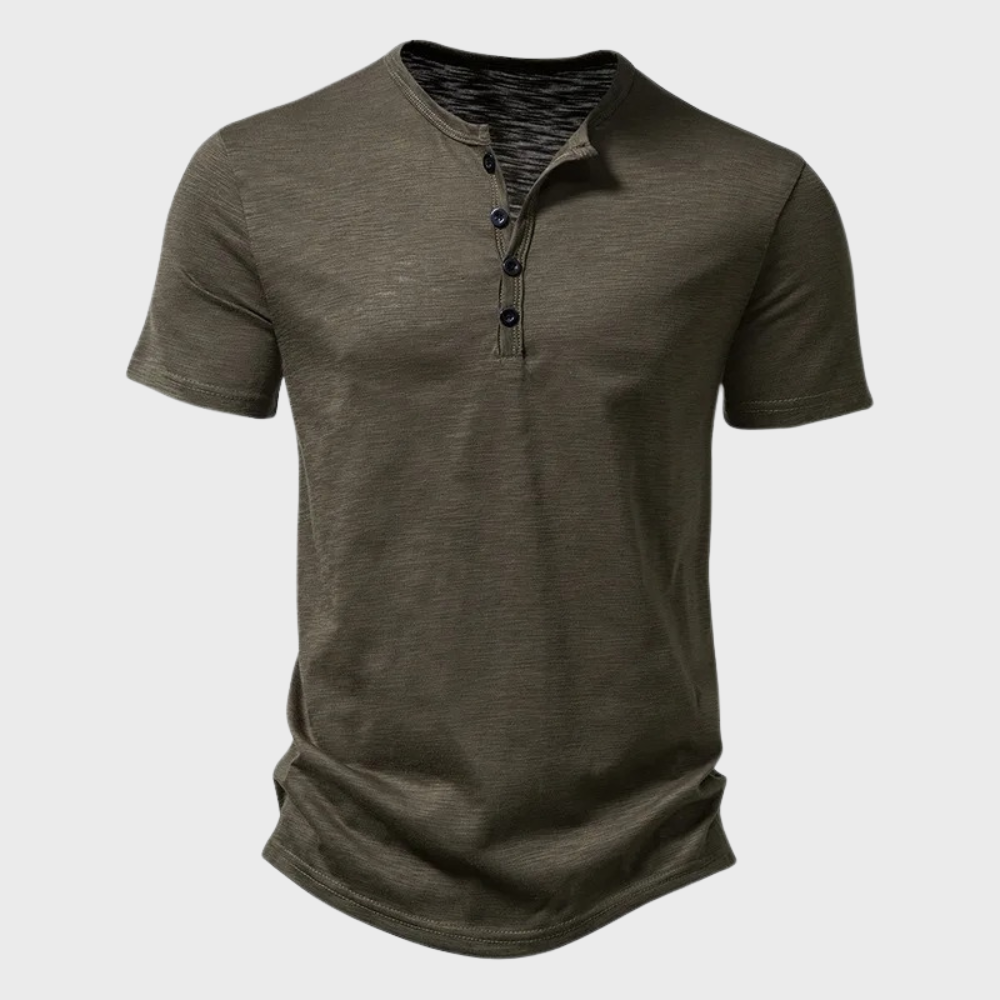 TOM | Herreskjorte - Komfort og stil til enhver lejlighed - Mørkegrøn - men's fashion - {{ product_tags }