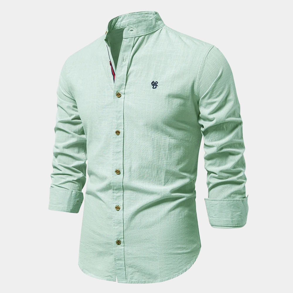 Oliver | Moderne herreskjorte - Stil og komfort omdefineret - Lys grøn - Oliver | Moderne herreskjorte - Stil og komfort omdefineret- €25 - {{ product_tags }