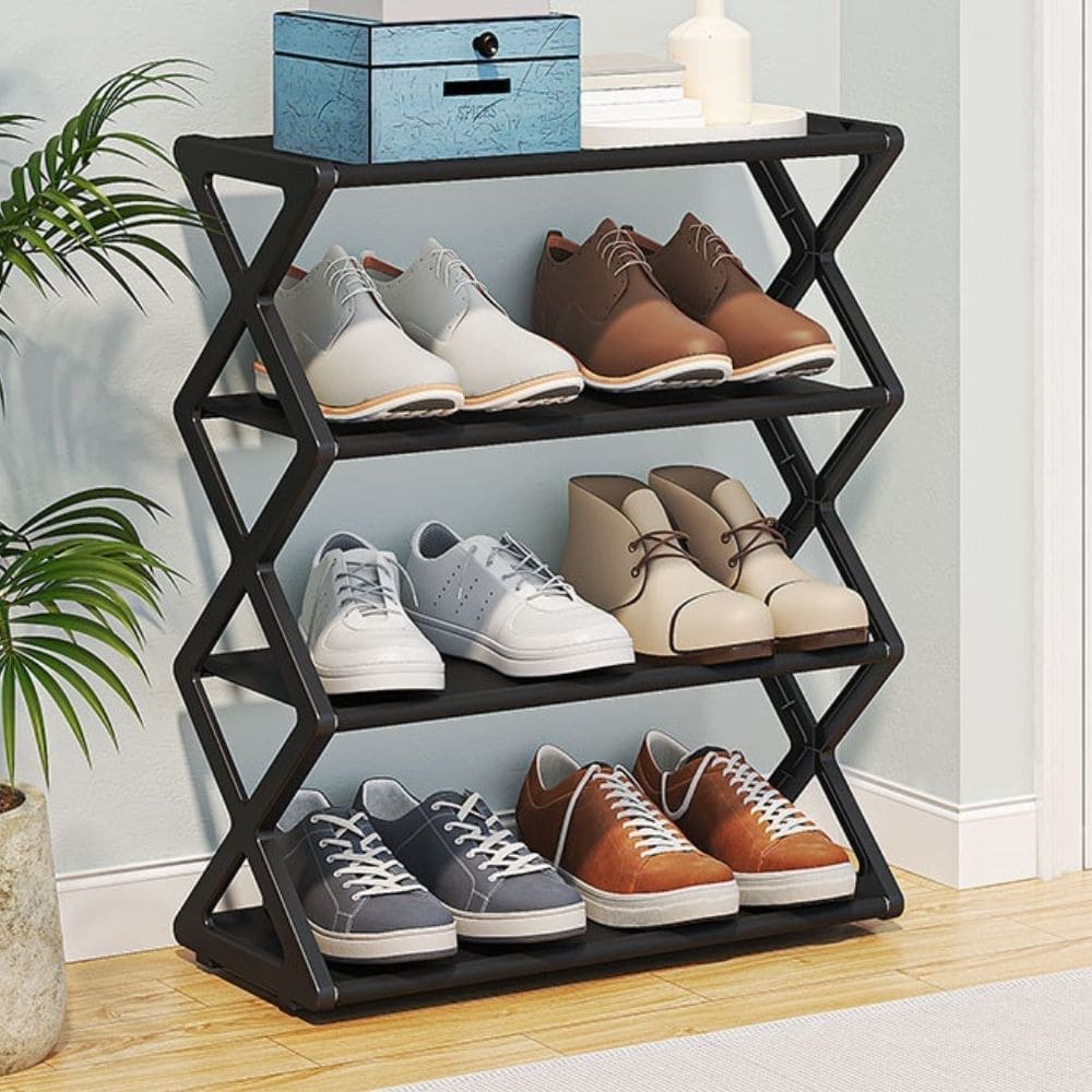 Sam | Minimalistisk skoholder | Pladsbesparende - Sort - house & garden - {{ product_tags }