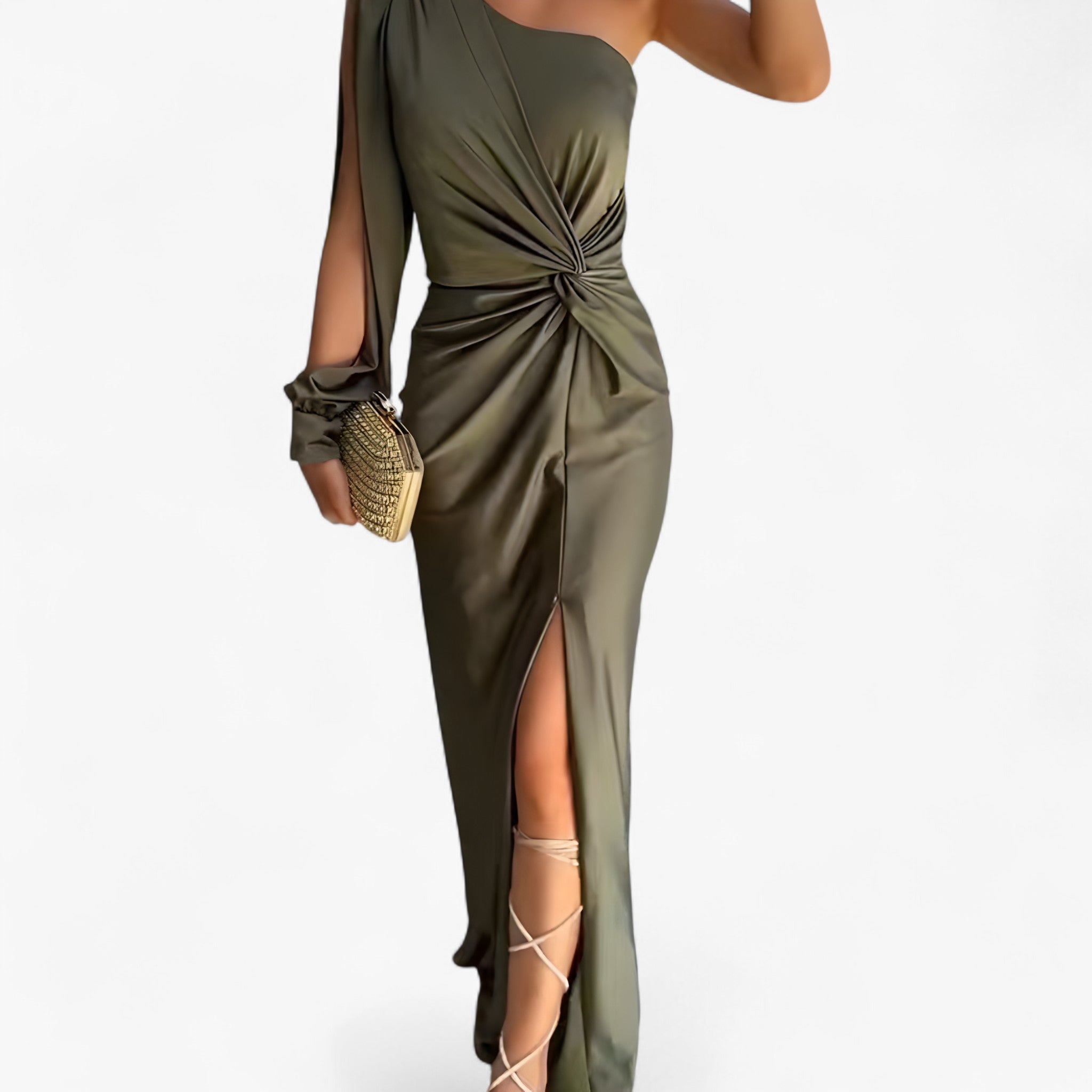 Ahtiso | Luksuriøs Lang Kjole - - women's fashion - {{ product_tags }
