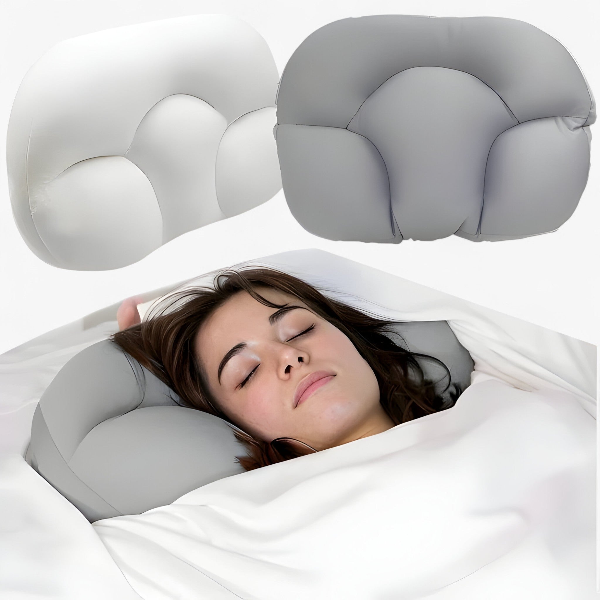 Cloud - Ultimativ komfort og sundhedsfremmende sovepude - - Cloud - Ultimativ komfort og sundhedsfremmende sovepude- €25 - {{ product_tags }