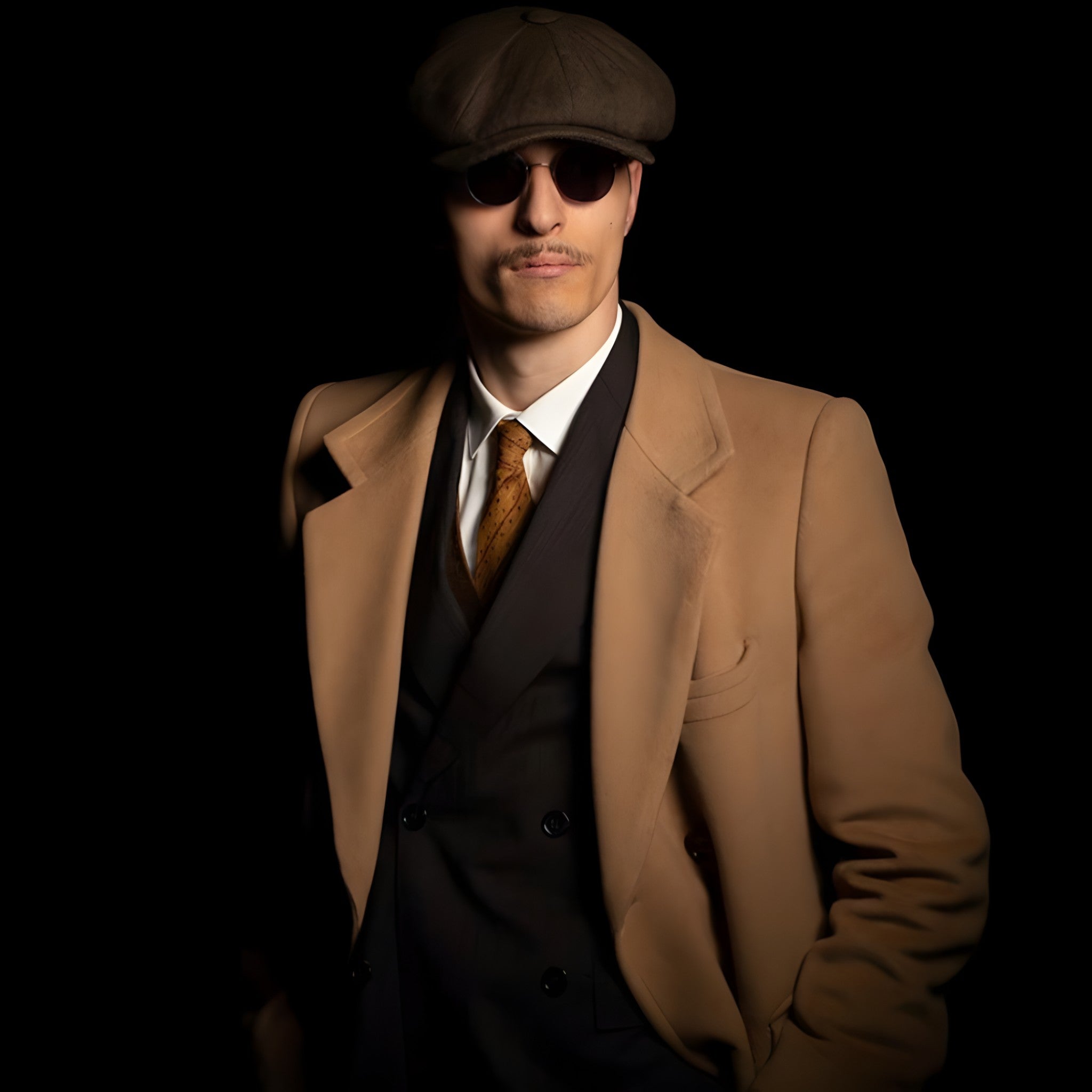 Aljur | Vintage Hat – Tidlsøs Stil inspireret af Peaky Blinders - - men's fashion - {{ product_tags }