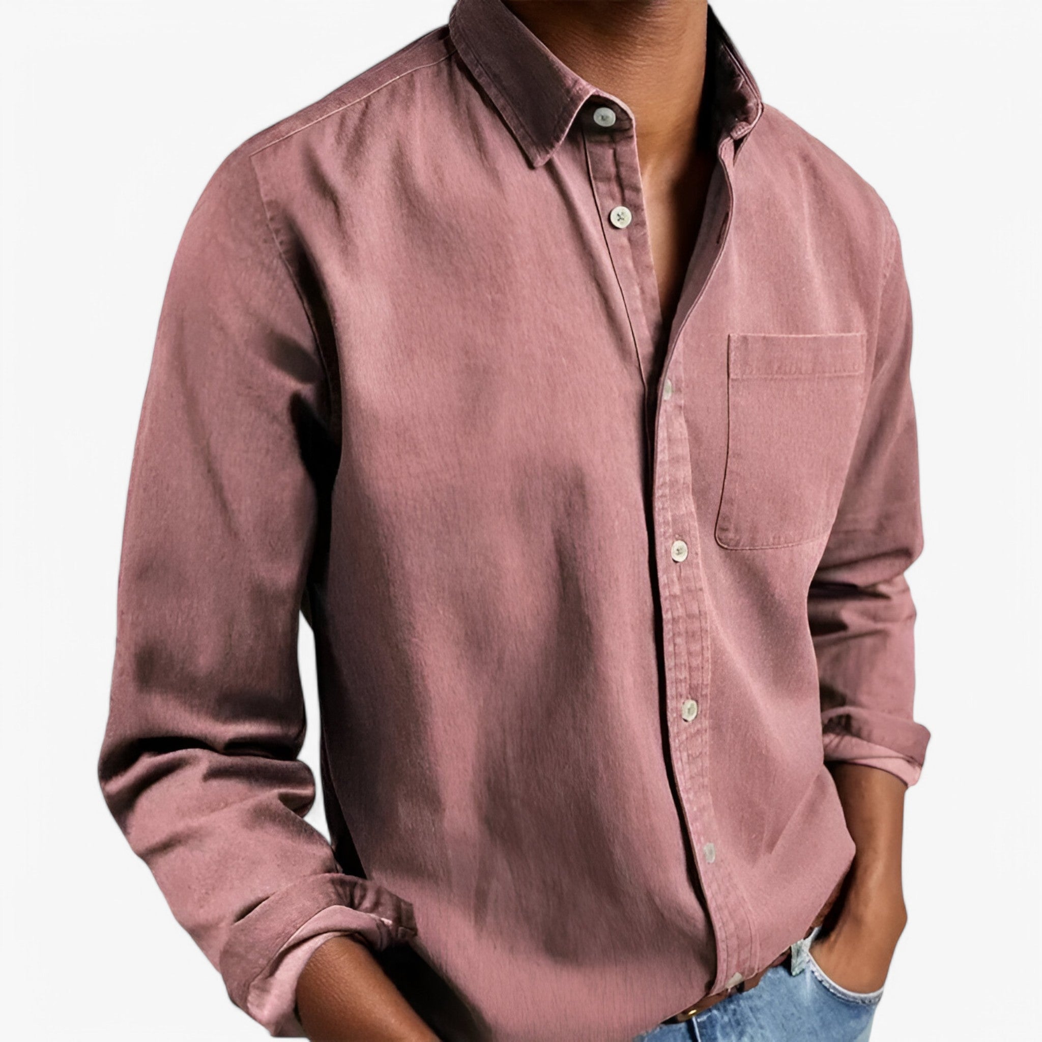 Rafael | Cargo skjorte - Elegant og holdbar - Rosa - men's fashion - {{ product_tags }