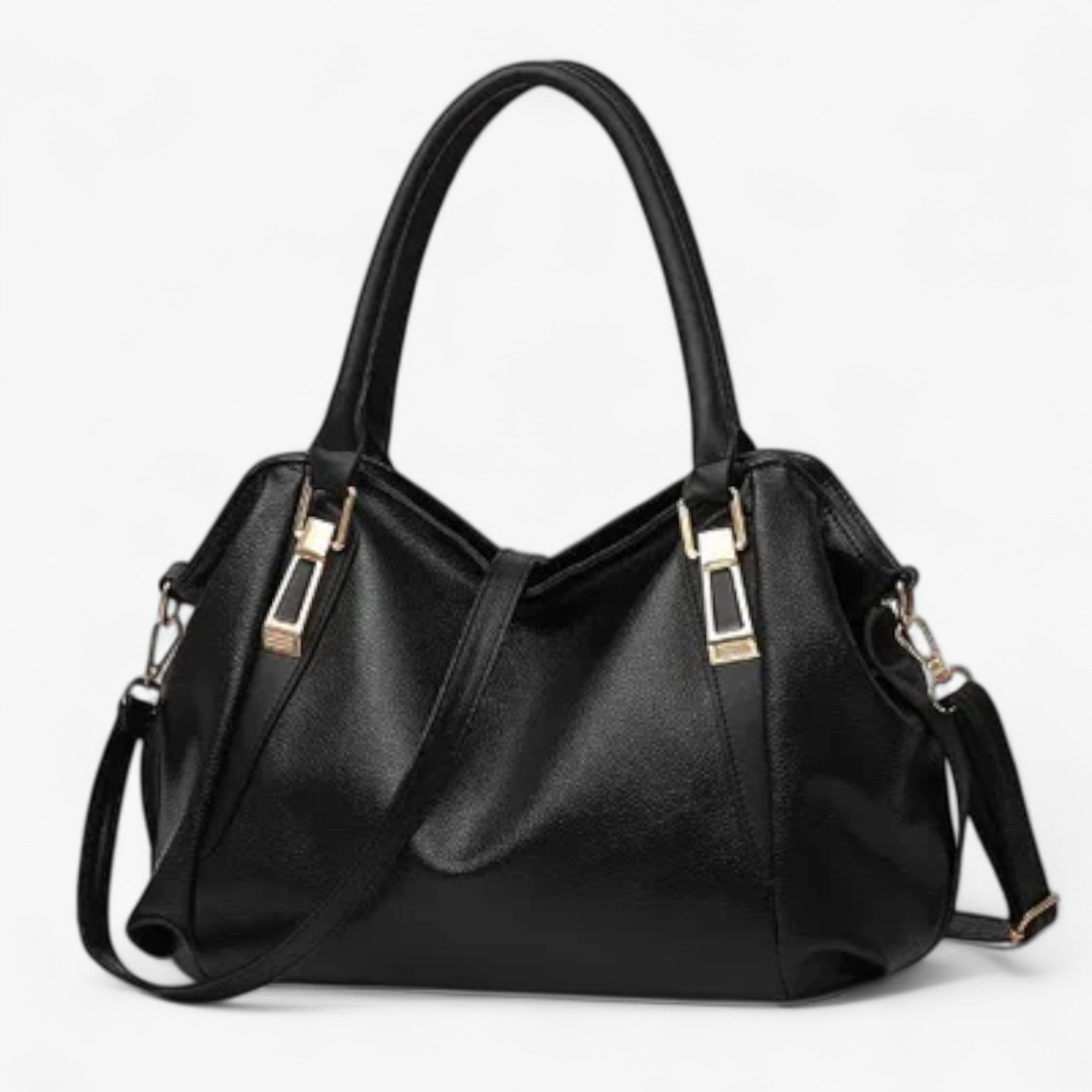 ELS - Læderpung i forskellige farver til kvinder - Sort - bags - {{ product_tags }