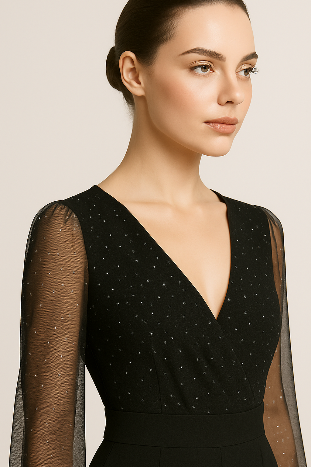 Celeste | Tøj med gennemsigtige ærmer og glitter - - Celeste | Tøj med gennemsigtige ærmer og glitter - €25 - {{ product_tags }