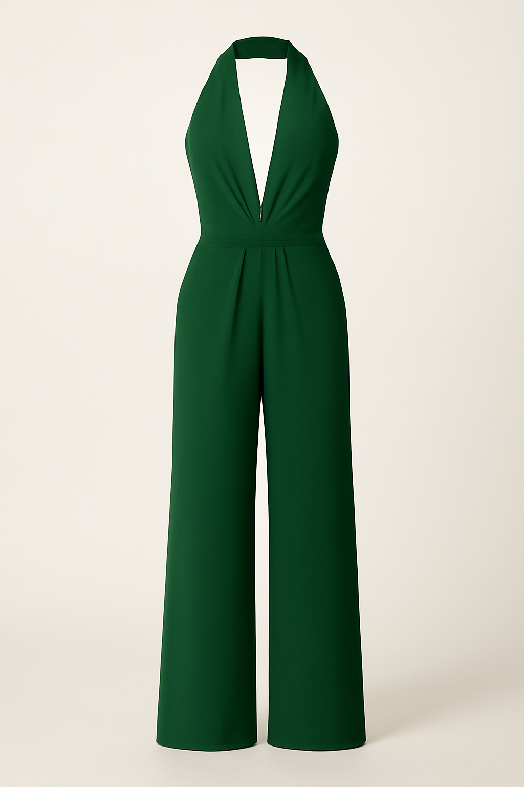 Sadie - Elegant jumpsuit med amerikansk halsudskæring og bredbejnede bukser - Grøn - Sadie - Elegant jumpsuit med amerikansk halsudskæring og bredbejnede bukser - €25 - {{ product_tags }