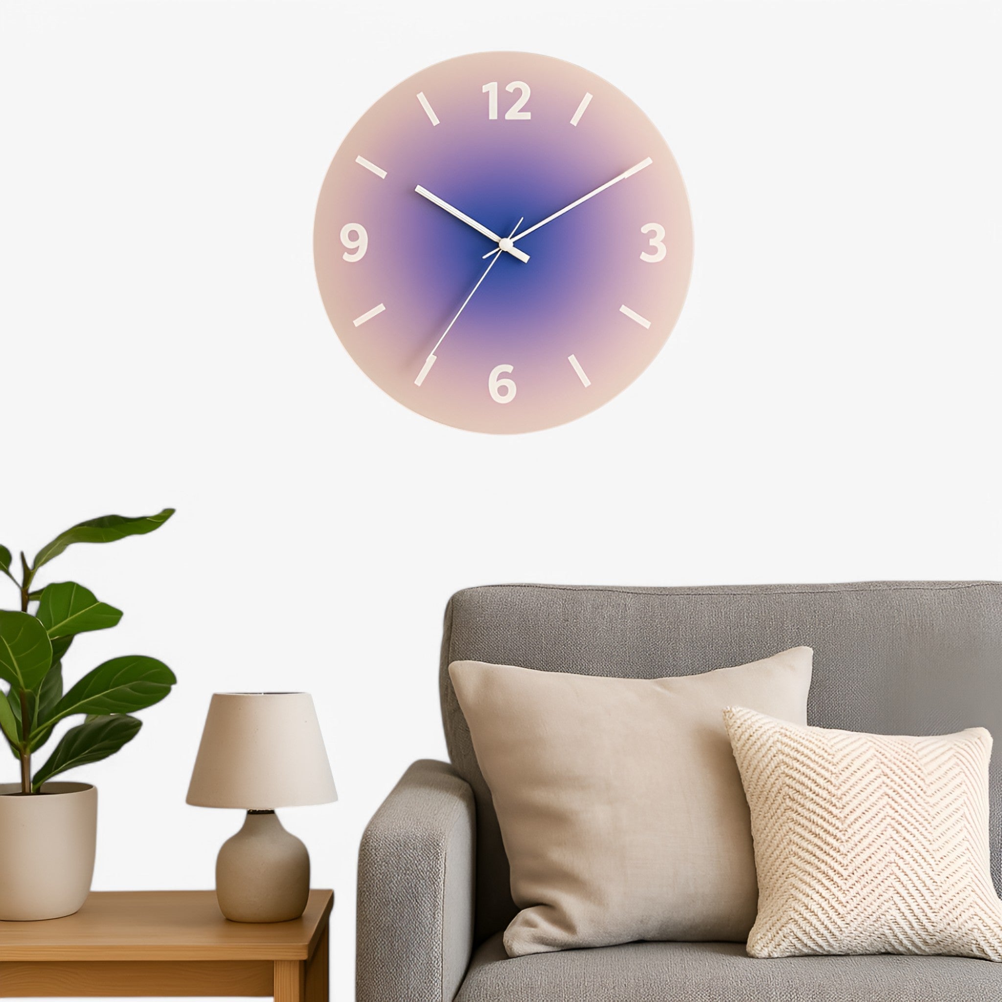 Kim | Designer vægur i glas - - Kim | Designer vægur i glas- €25 - {{ product_tags }