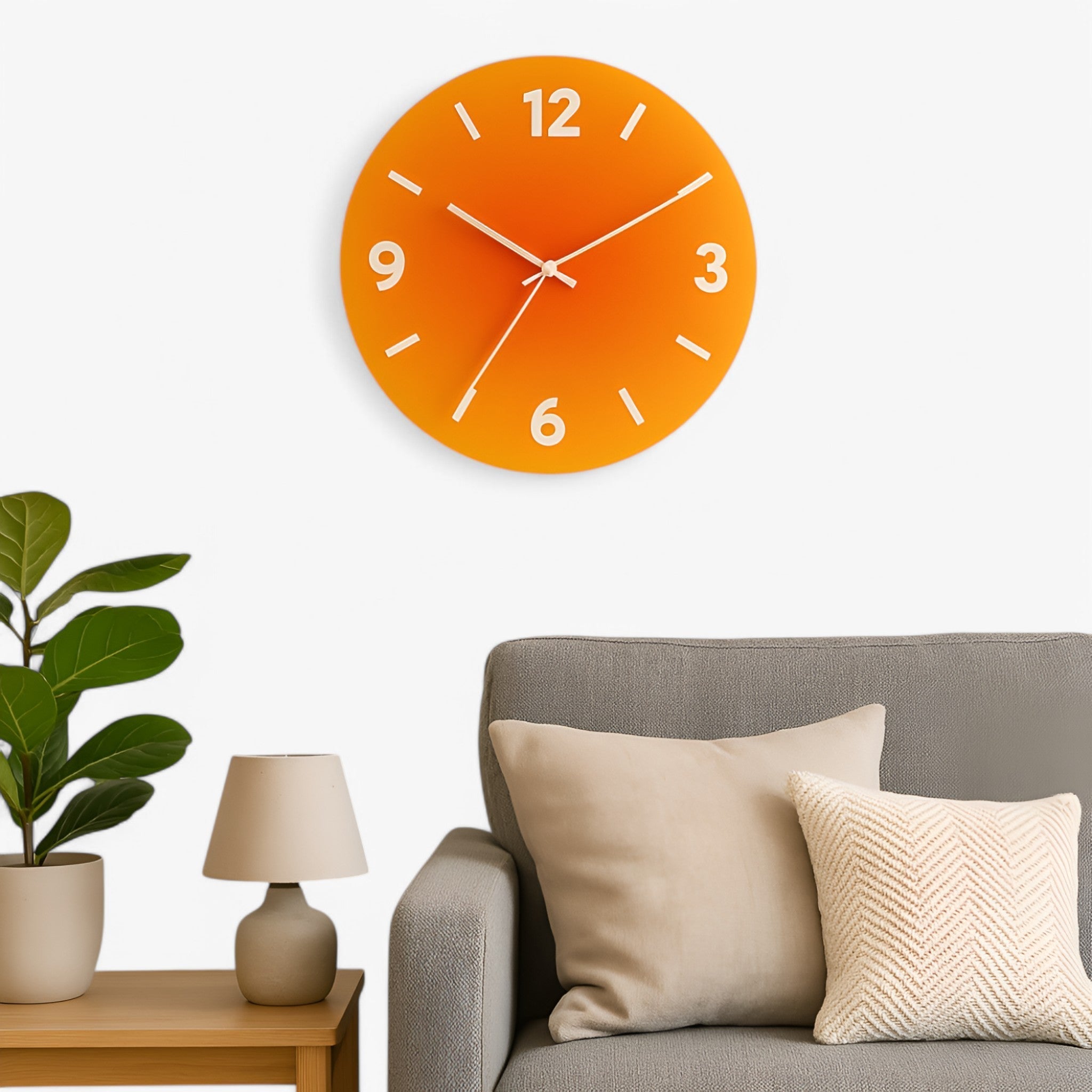 Kim | Designer vægur i glas - - Kim | Designer vægur i glas- €25 - {{ product_tags }
