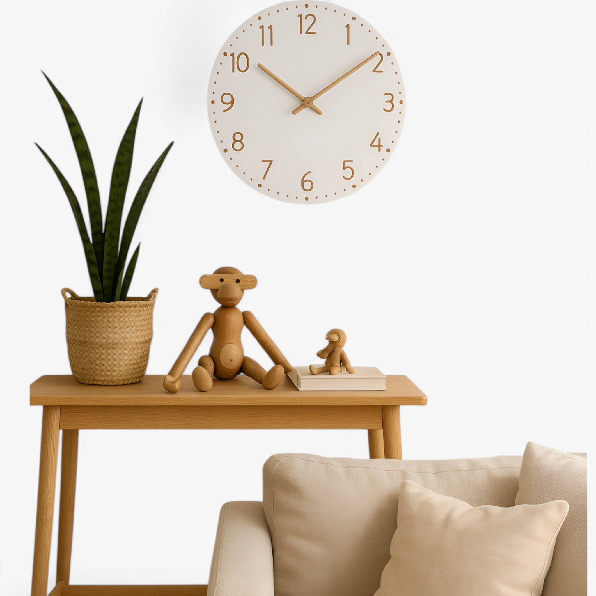 Finley | Vægur i træ - - house & garden - {{ product_tags }