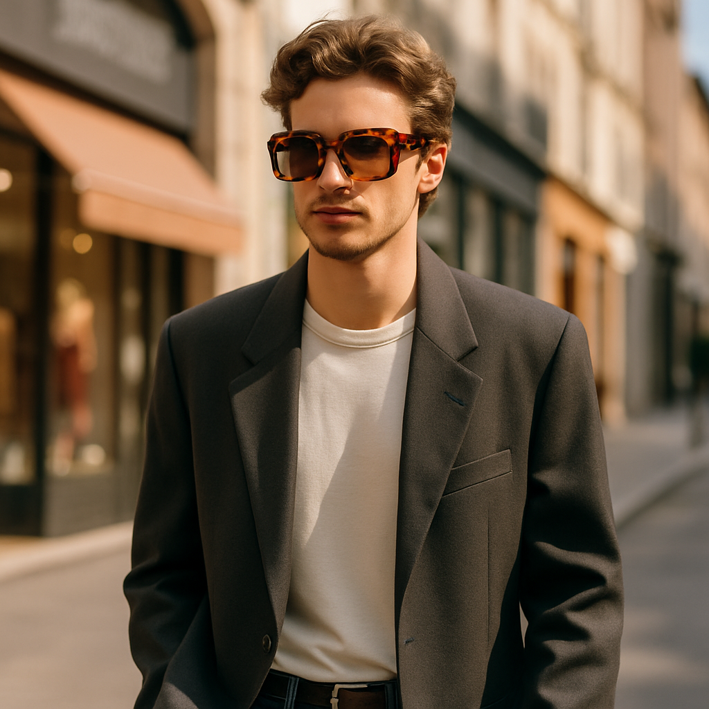 Porto | Solbriller mand stil punk UV400 - - men's fashion - {{ product_tags }