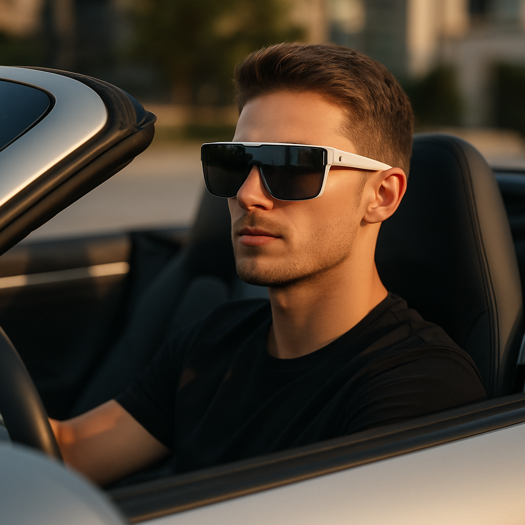 Eldar | Luksus monobloc solbriller - - men's fashion - {{ product_tags }