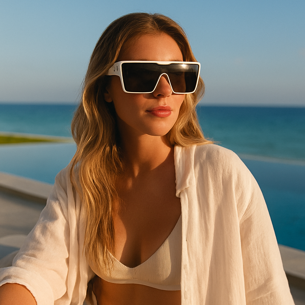 Eldar | Luksus monobloc solbriller - - men's fashion - {{ product_tags }