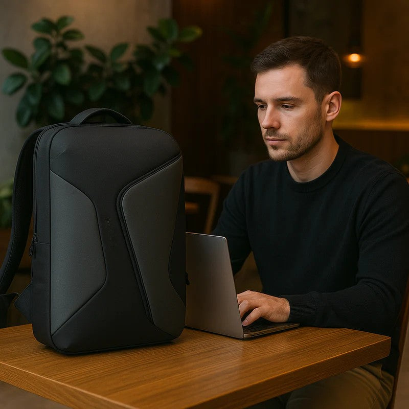 Xander | Forretningsrygsæk med vandafvisende stof og USB-port - - bags - {{ product_tags }