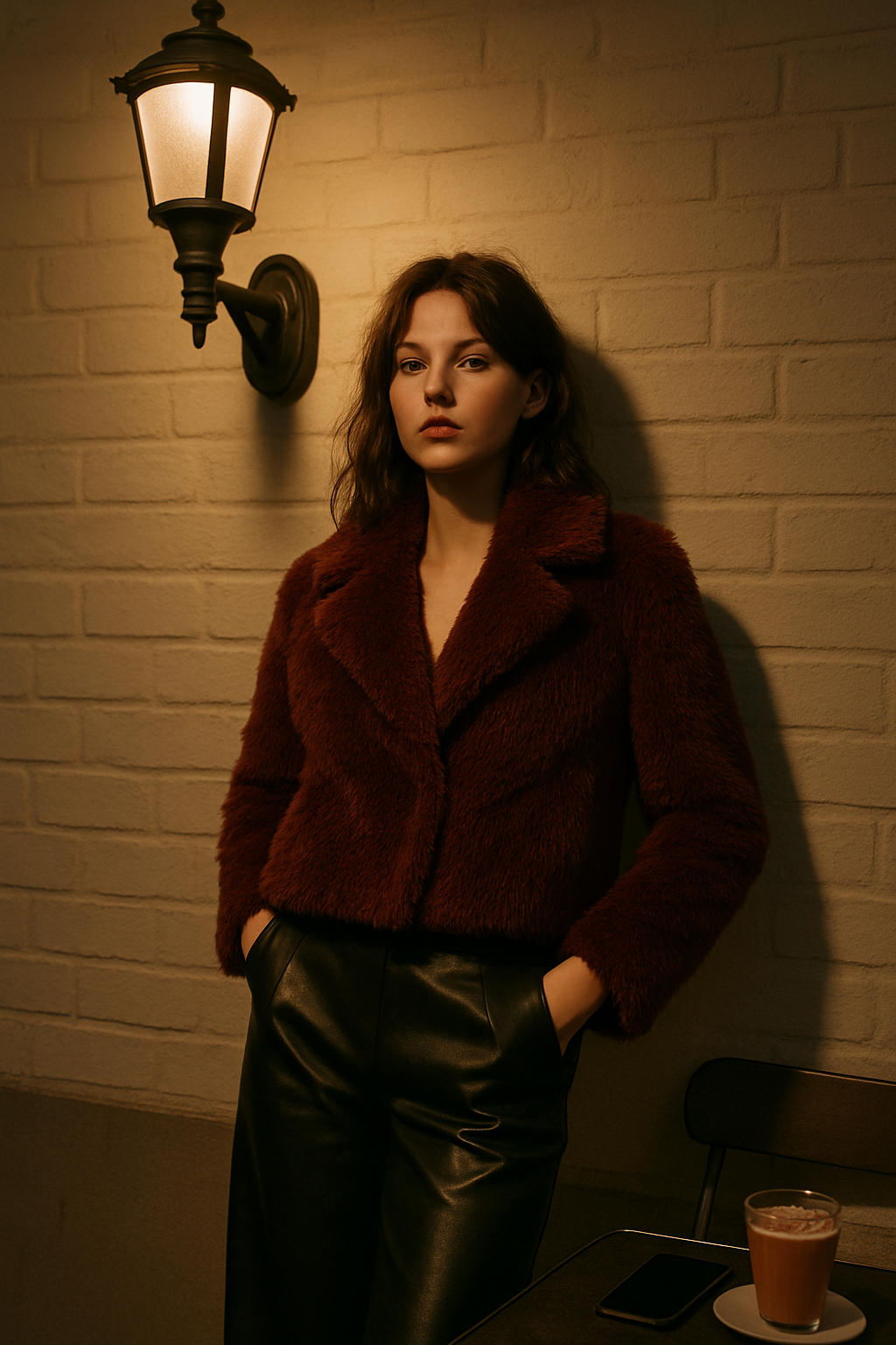 Alessia | Jakke med pelseffekt og moderne design - - women's fashion - {{ product_tags }