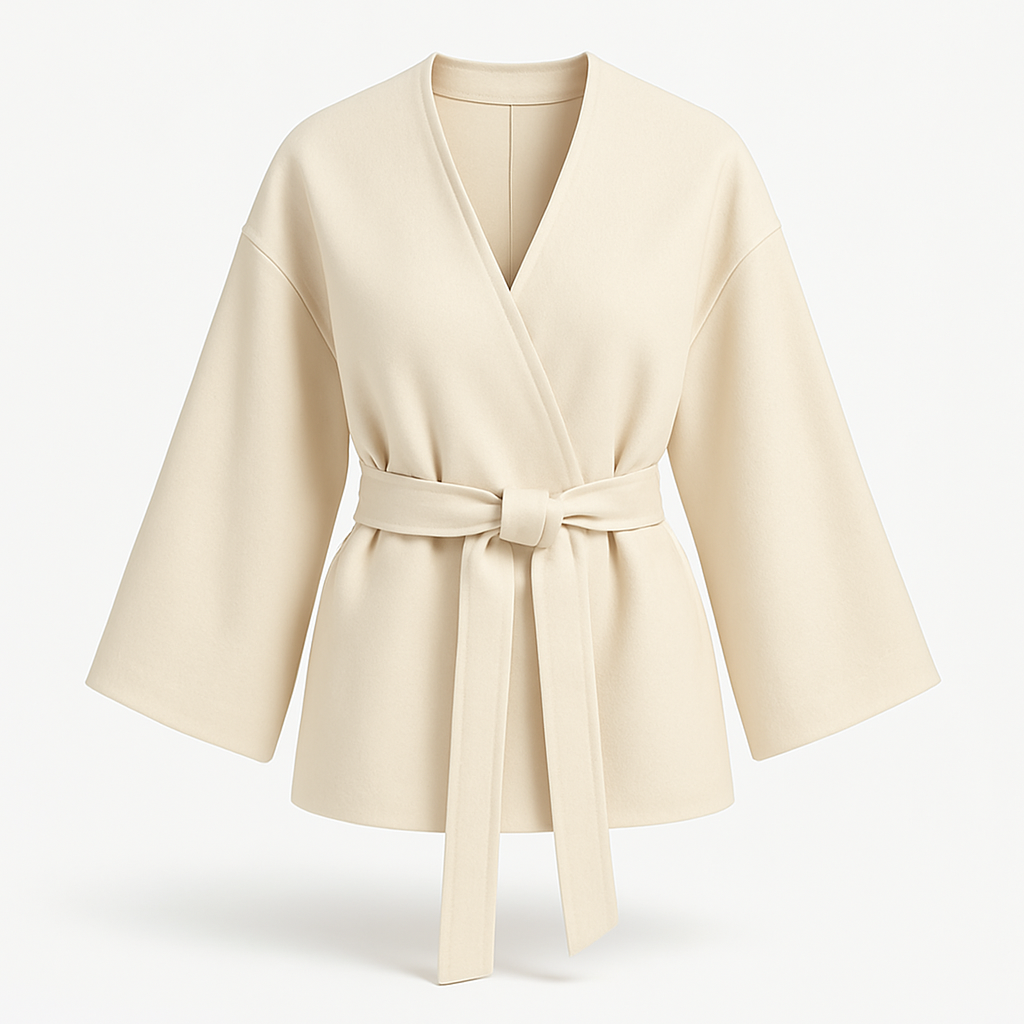 Natalia | Blød cardigan med loose strik - Creme - women's fashion - {{ product_tags }