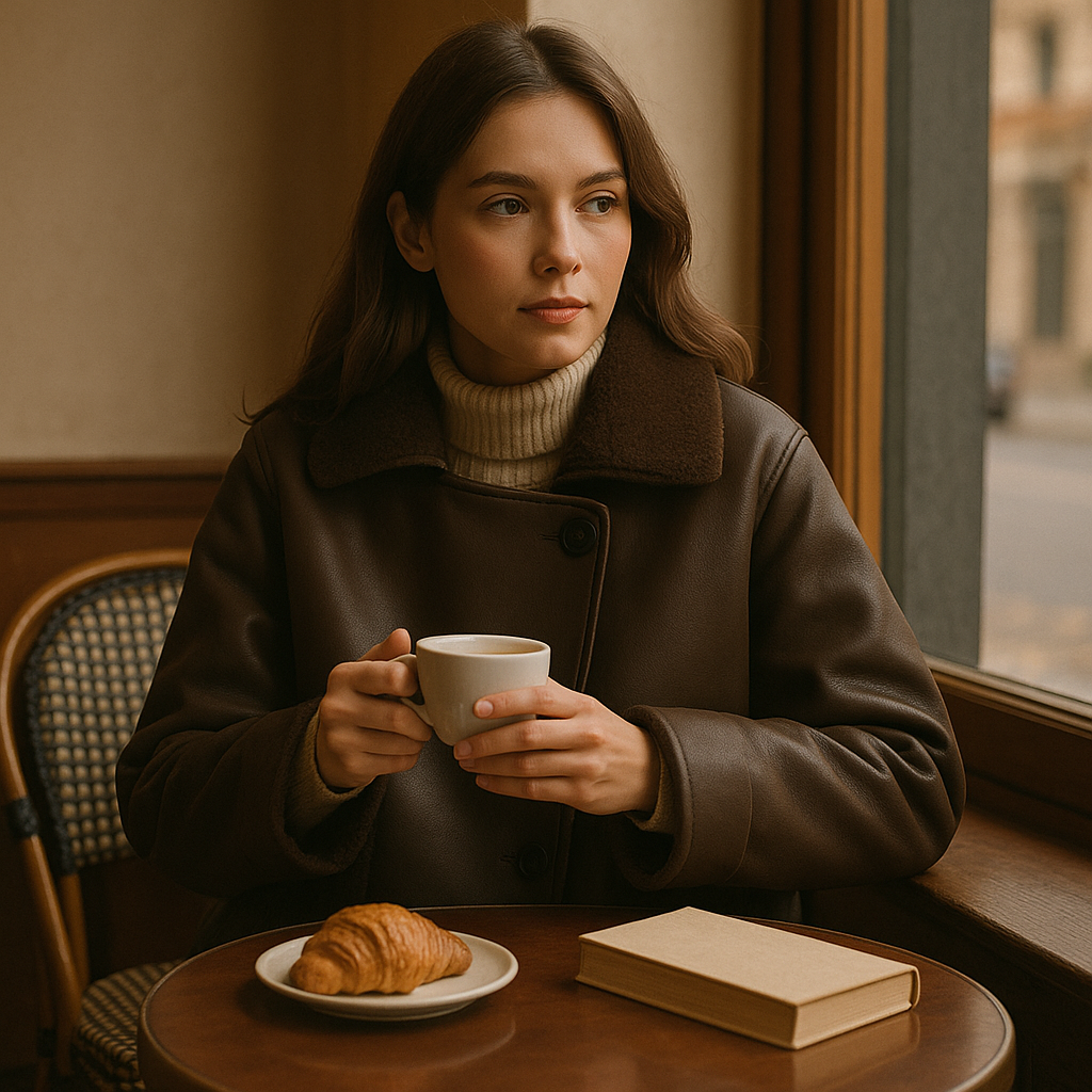 Elina | Jakke i kunstlæder med et dristigt og feminint look - - women's fashion - {{ product_tags }