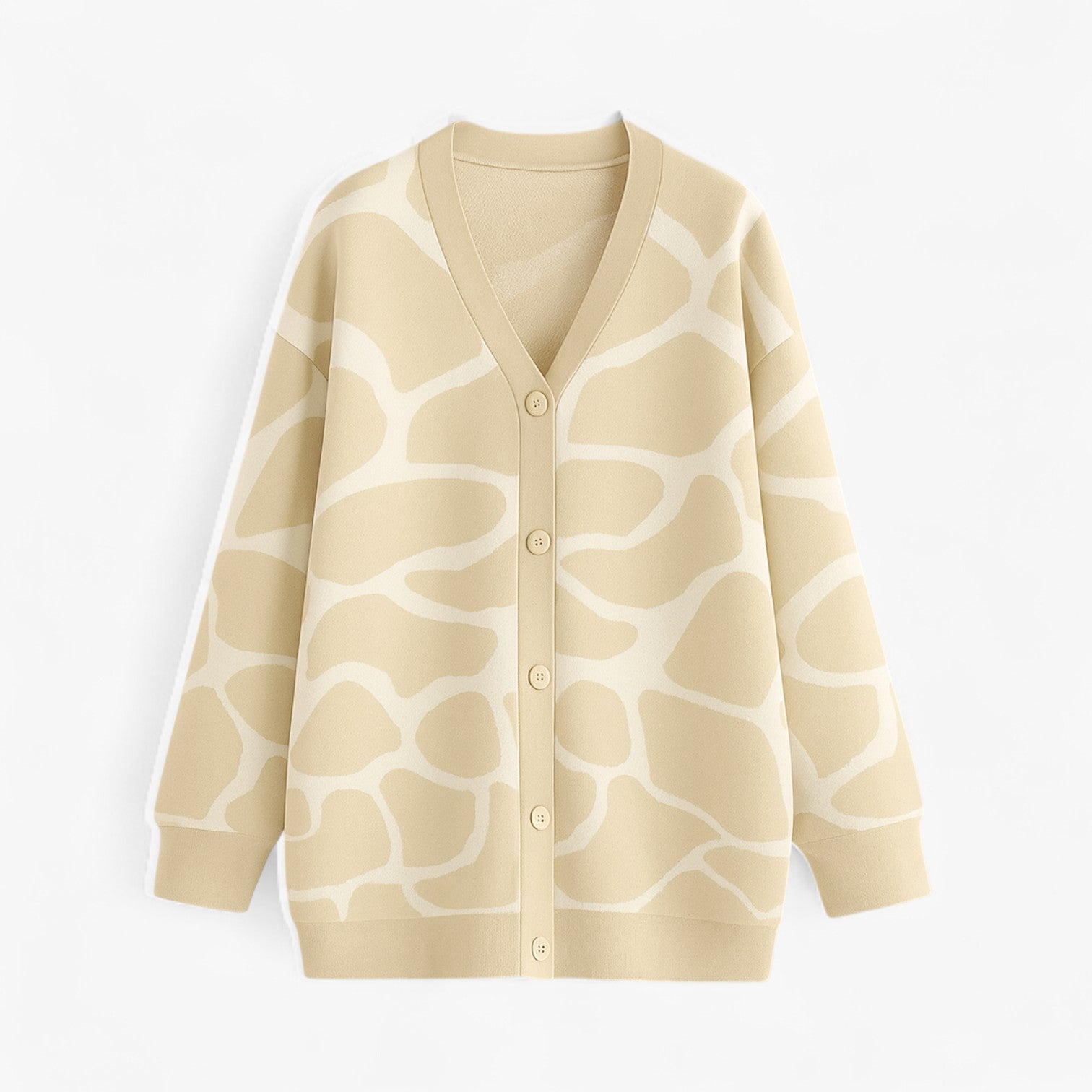 Melanie | Løsstrikket cardigan med Chic – Let elegance til efteråret - Cachi - Melanie | Løsstrikket cardigan med Chic – Let elegance til efteråret - €25 - {{ product_tags }