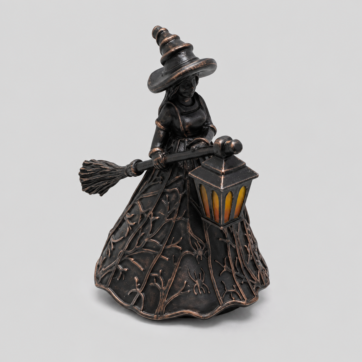 Halloween Heksefigur med Lys - Lanterne og Gotisk Stil USB - - Gifts – Seasonal – Halloween - {{ product_tags }