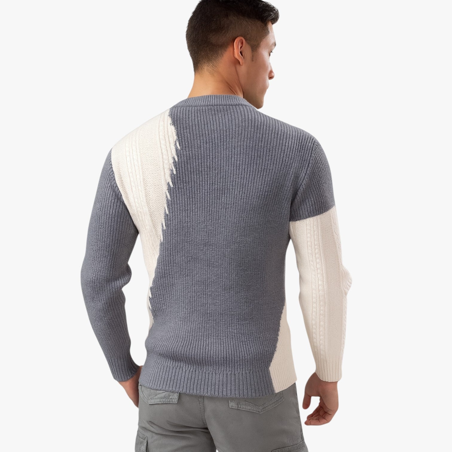 Felix | Herremaglione i oversized stil, varmt og elegant, colour block, til efteråret - - Felix | Herremaglione i oversized stil, varmt og elegant, colour block, til efteråret - €25 - {{ product_tags }