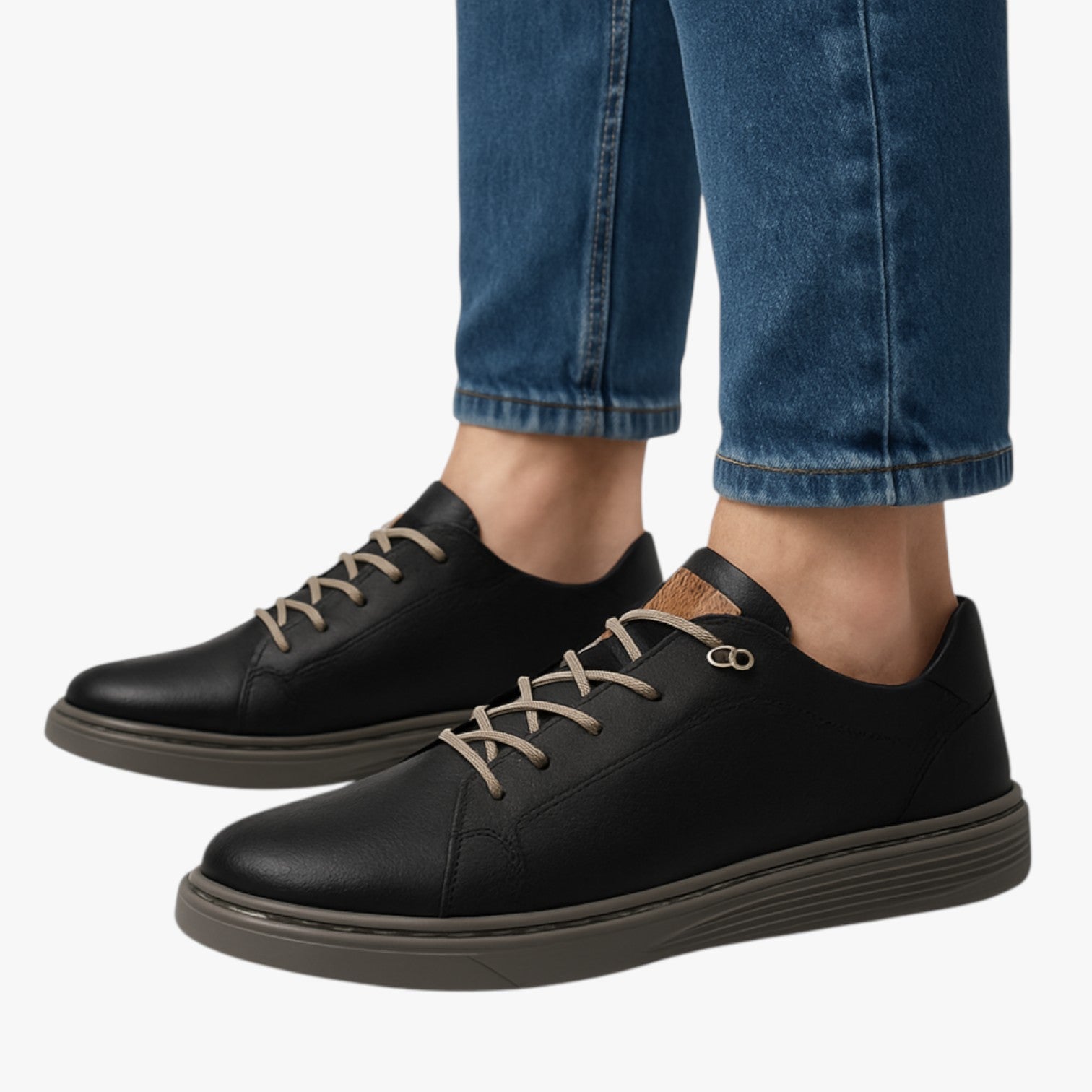 Jackson | Oxford Sko i Ægte Italiensk Læder Elegance og Komfort - - Jackson | Oxford Sko i Ægte Italiensk Læder Elegance og Komfort - €25 - {{ product_tags }