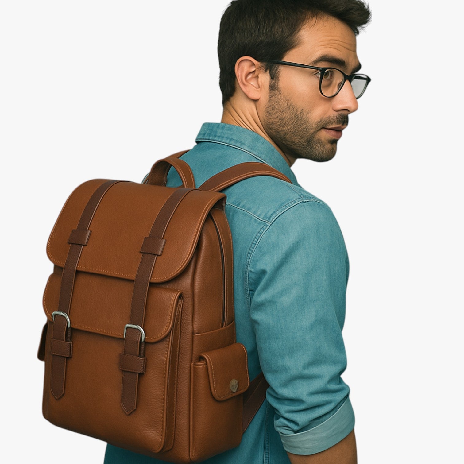 Landon | Vandafvisende PU-læder notebook-cover: stil og beskyttelse - - Landon | Vandafvisende PU-læder notebook-cover: stil og beskyttelse - €25 - {{ product_tags }