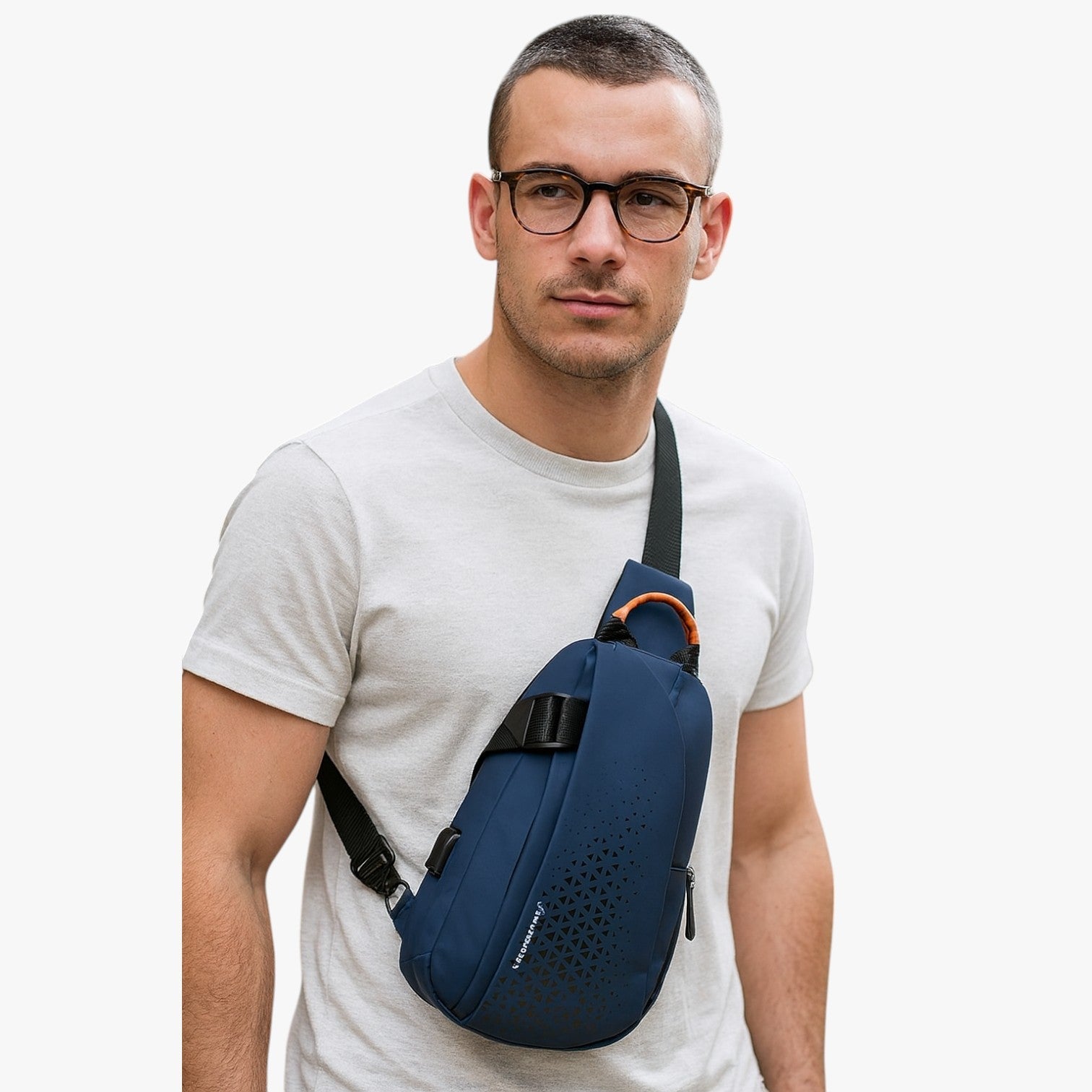 Vandtæt skuldertaske Dominick med USB: stil og opladning altid med dig - - Vandtæt skuldertaske Dominick med USB: stil og opladning altid med dig - €25 - {{ product_tags }