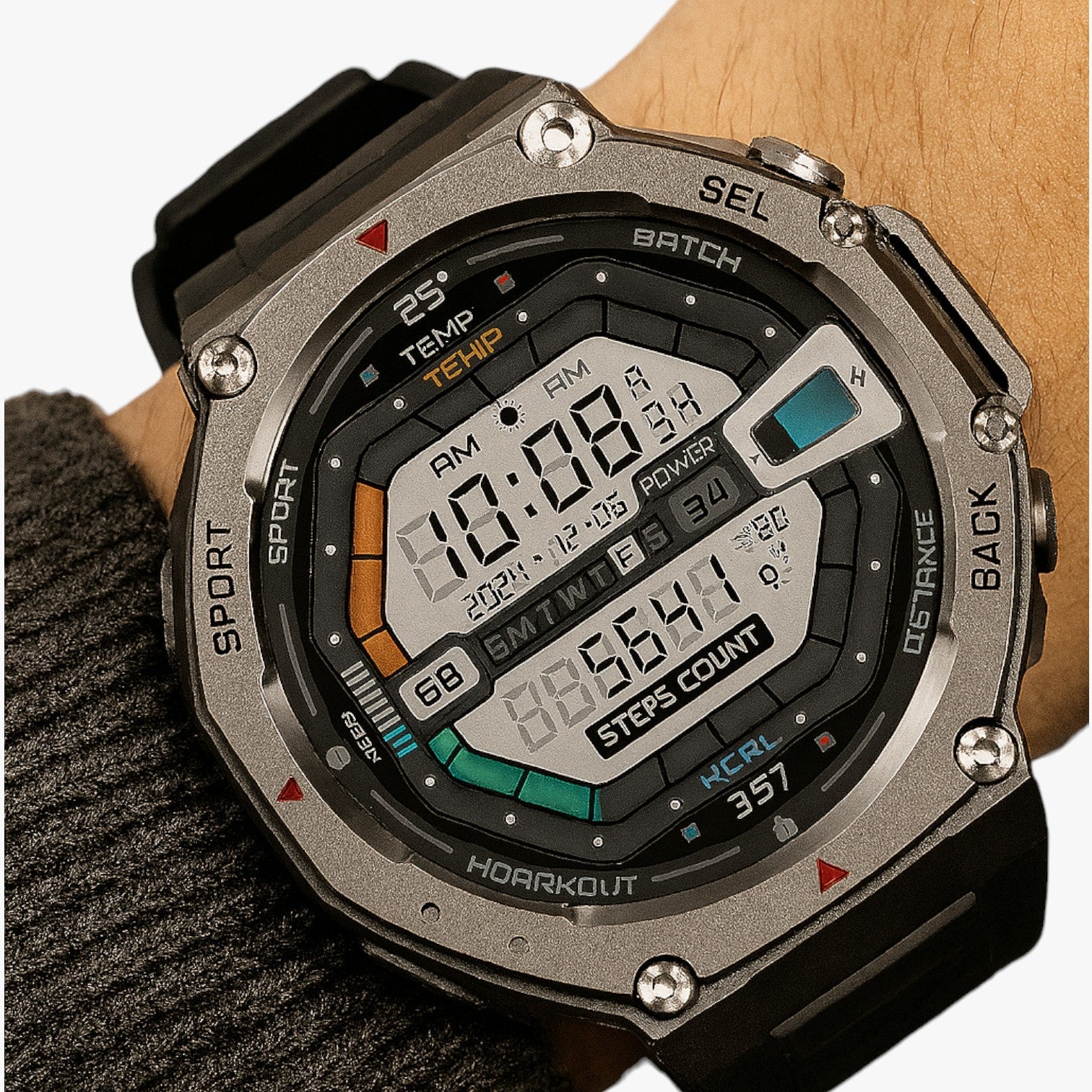 Rodrigo | Sportsmartur til mænd: opkald, GPS og kompas med ét tryk - - Rodrigo | Sportsmartur til mænd: opkald, GPS og kompas med ét tryk- €25 - {{ product_tags }