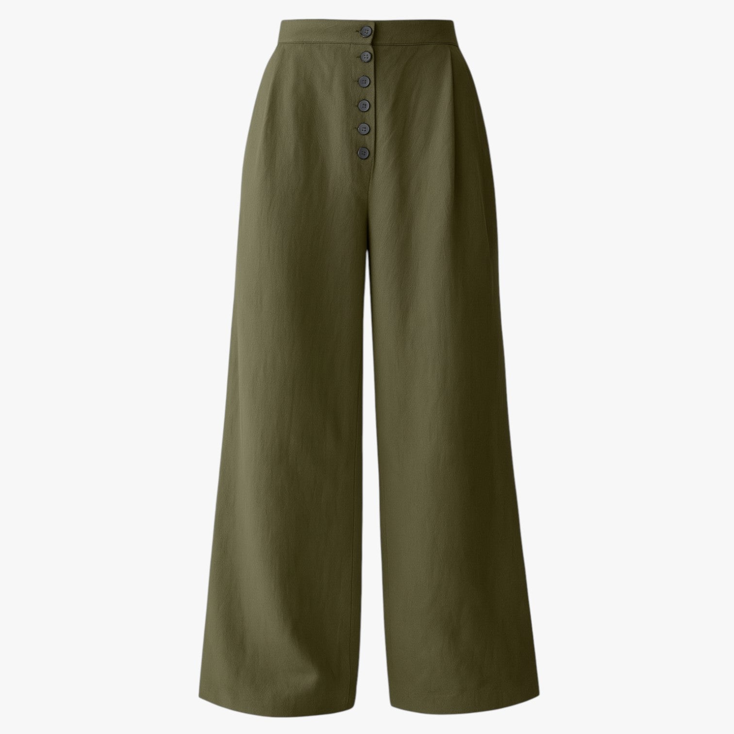 Vannesa | Kvinders sommershorts - Friske, komfortable og krølfri i linned og bomuld - Grøn - Vannesa | Sommerbukser til kvinder - Kølige, komfortable og krølfrie i hør og bomuld - €25 - {{ product_tags }