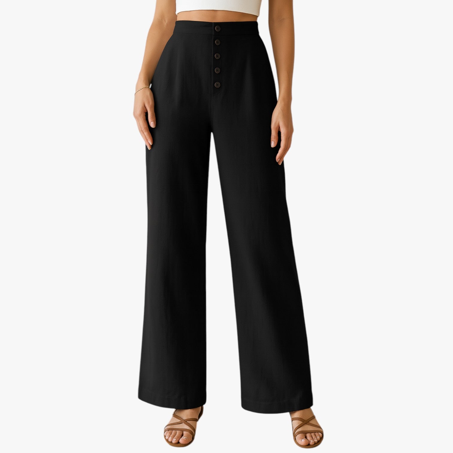 Vannesa | Kvinders sommershorts - Friske, komfortable og krølfri i linned og bomuld - - Vannesa | Sommerbukser til kvinder - Kølige, komfortable og krølfrie i hør og bomuld - €25 - {{ product_tags }