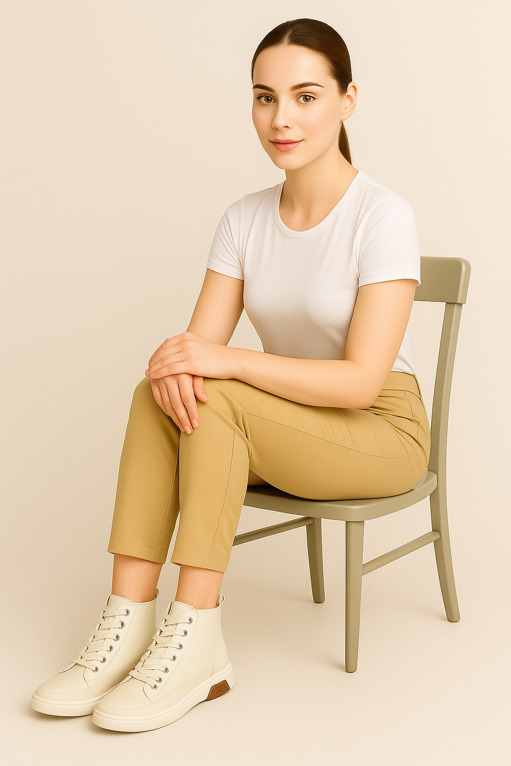 Lina | Hælingsneakers med afslappet stil og rene syninger - - Lina | Hælingsneakers med afslappet stil og rene syninger - €25 - {{ product_tags }