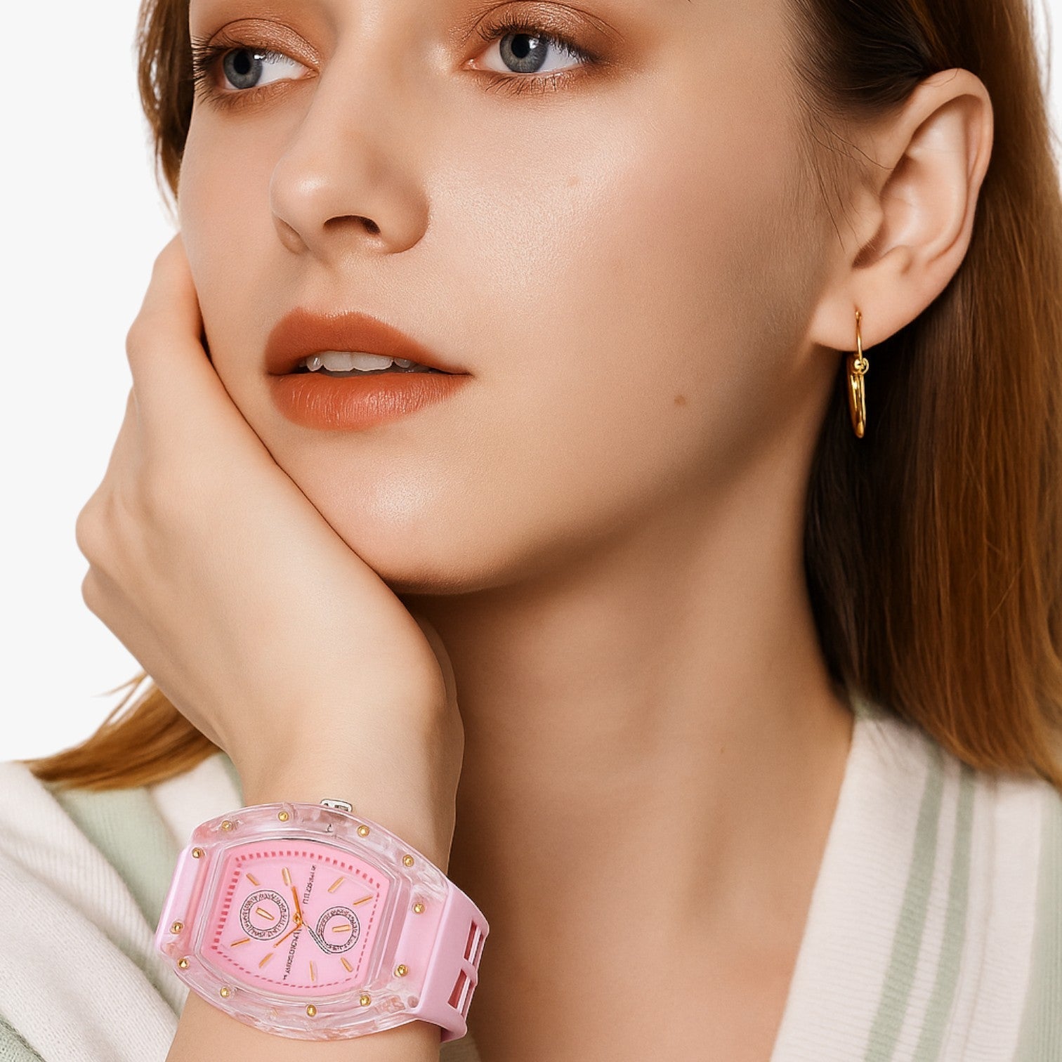 Kate | Casual analog ur med silikon - - Kate | Casual analog ur med silikon - €25 - {{ product_tags }